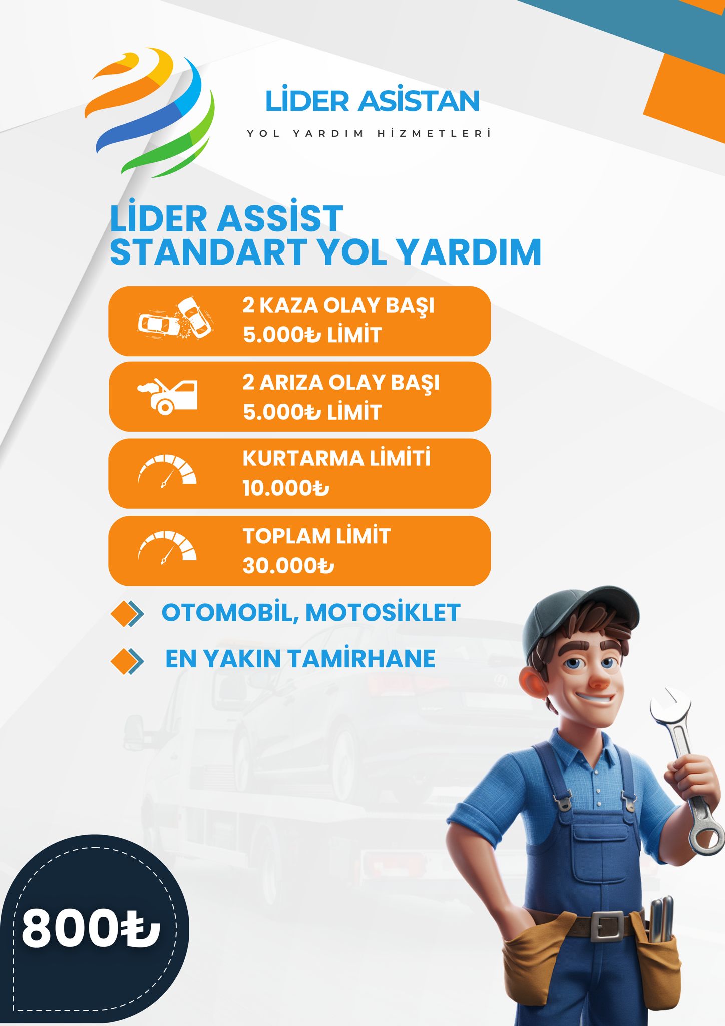 YOL YARDIM STANDART